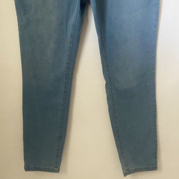 Boohoo Man Men’s Jeans Blue Skinny Fit Light Wash Casual Stretch Sz 42R(38) - Picture 7 of 11